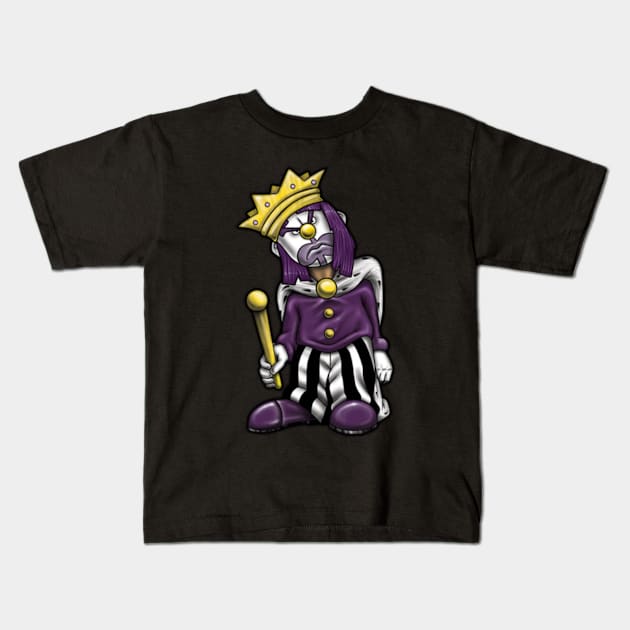 D4-K1ng Kids T-Shirt by designermlg